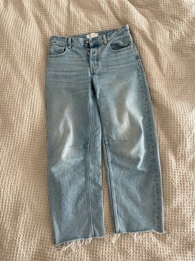 Madewell Darted Barrel-Leg Jeans